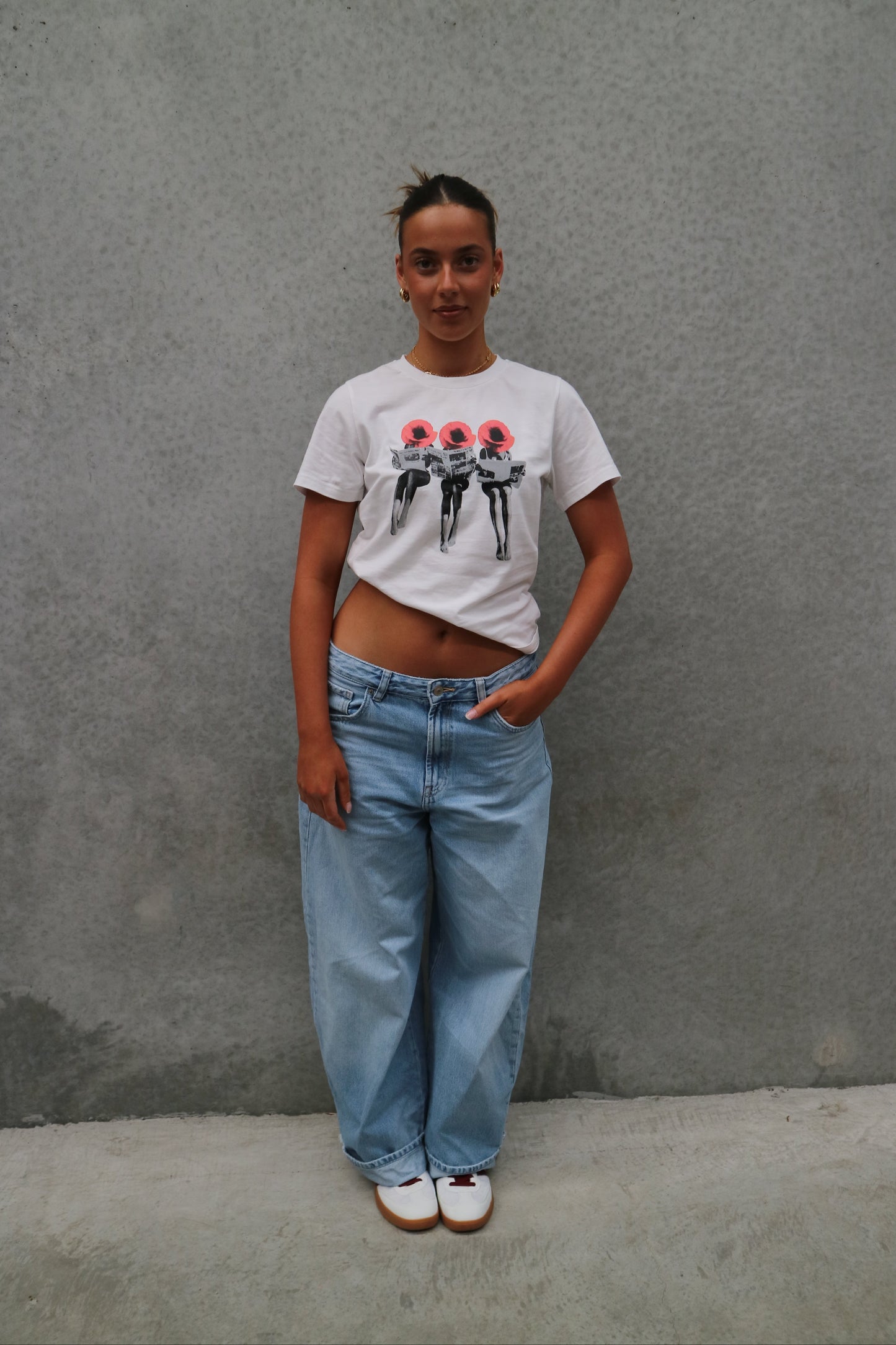 Three Poppies Baby Tee